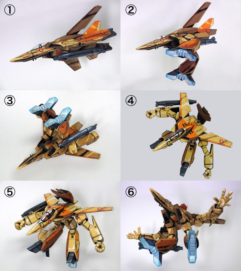 Macross/Robotech Model Kit With Classic 80s Cel-shaded Paint Job | Geek ...