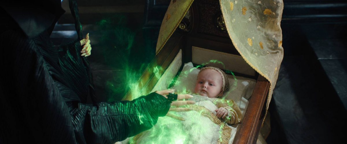 Disney's "Maleficent"..Baby Aurora..Ph: Film Still..?Disney 2014