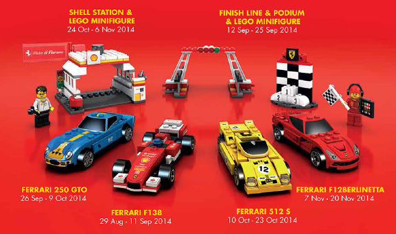 New Shell V-Power LEGO Collection 2014