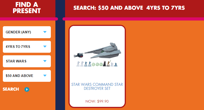 hasbroxmastoyland featured no presents for me starwars old