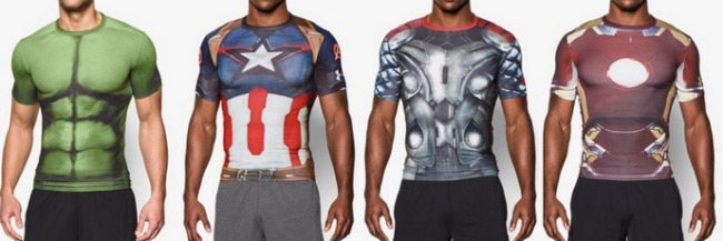 captain america under armour age of ultron