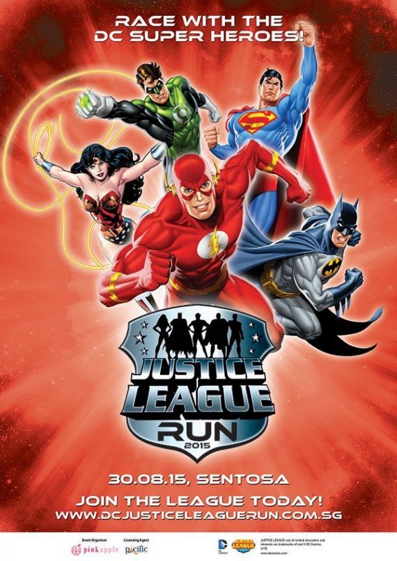 Jla Running Get Ready to Join the DC Justice League Run 2015 | Geek Culture