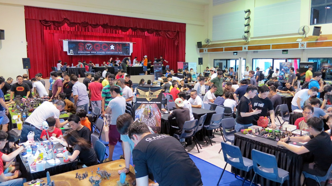 Singapore Open Gaming Convention 2015: The Main Event | Geek Culture
