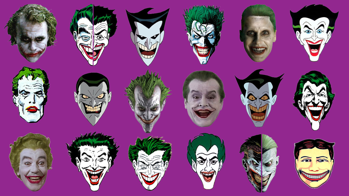 The Evolution of the Joker - Infographic | Geek Culture