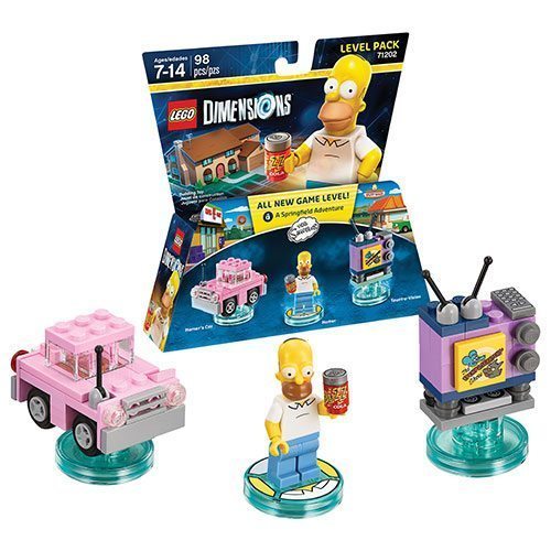 lego dimensions simpsons level pack