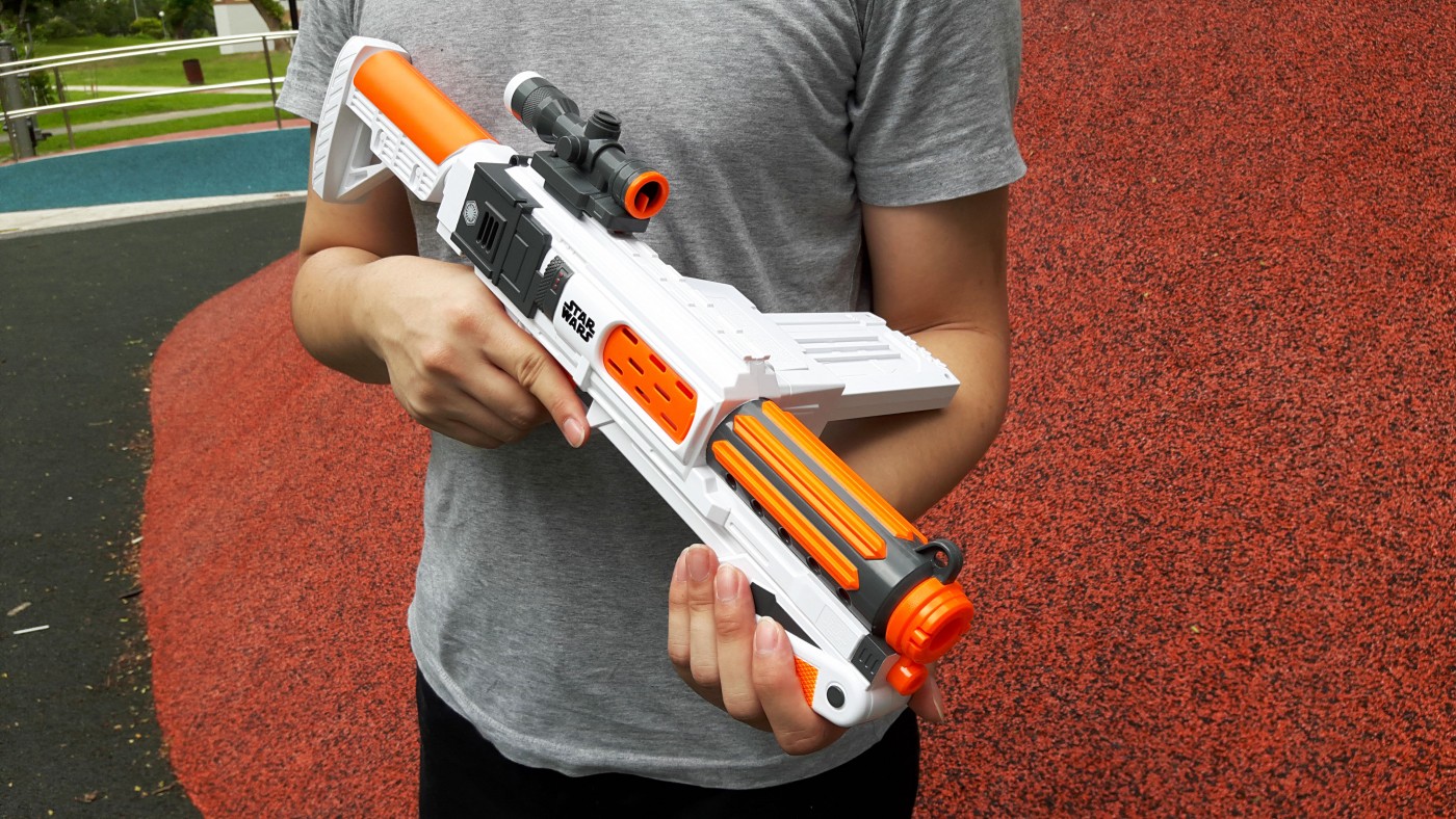 nerf super soaker star wars episode vii first order stormtrooper blaster