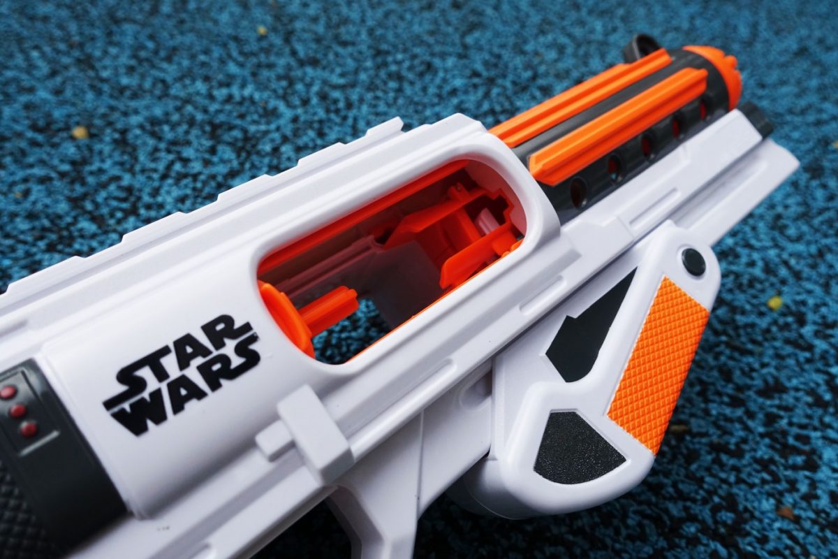 star wars nerf episode vii first order stormtrooper deluxe blaster