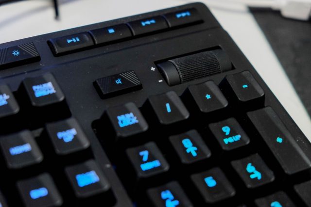 Used Logitech G910 Orion Spark Key Caps & Buttons - Black, QWERTY, English