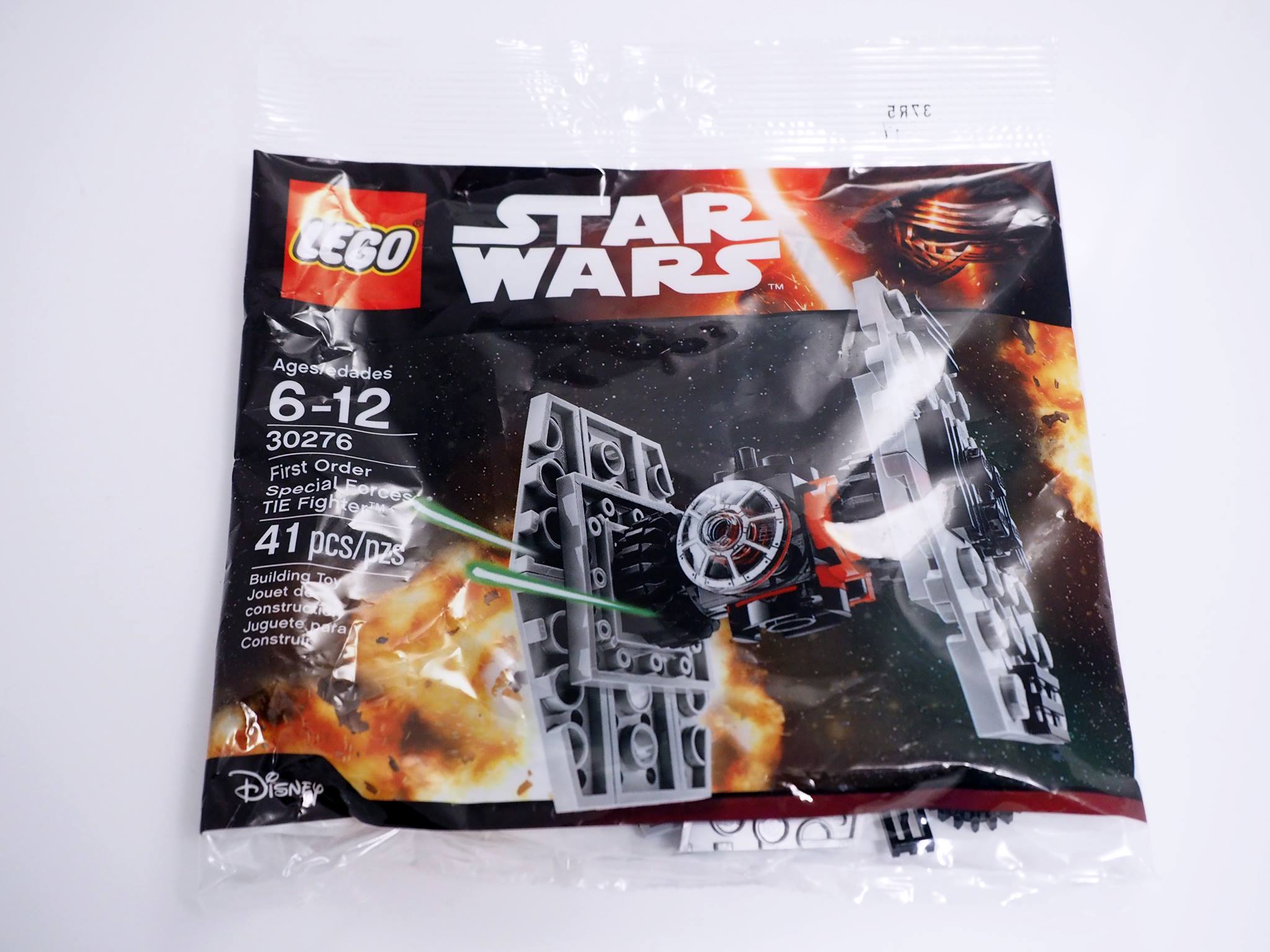 Geek Review LEGO First Order Special Forces TIE Fighter Polybag