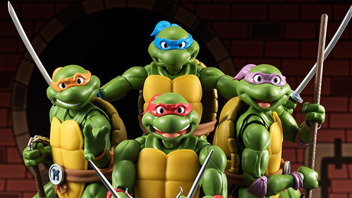 Bandai Tamashii Nation SH Figuarts Teenage Mutant Ninja Turtles Promo featured