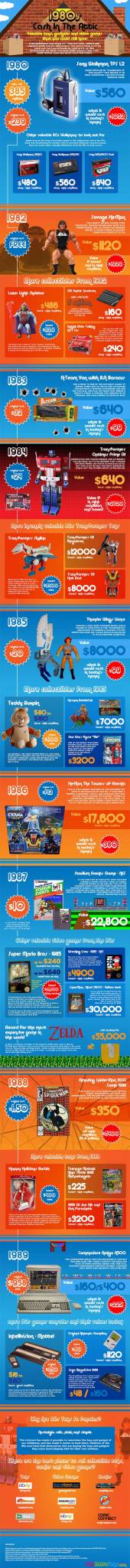 value of old toys infographic