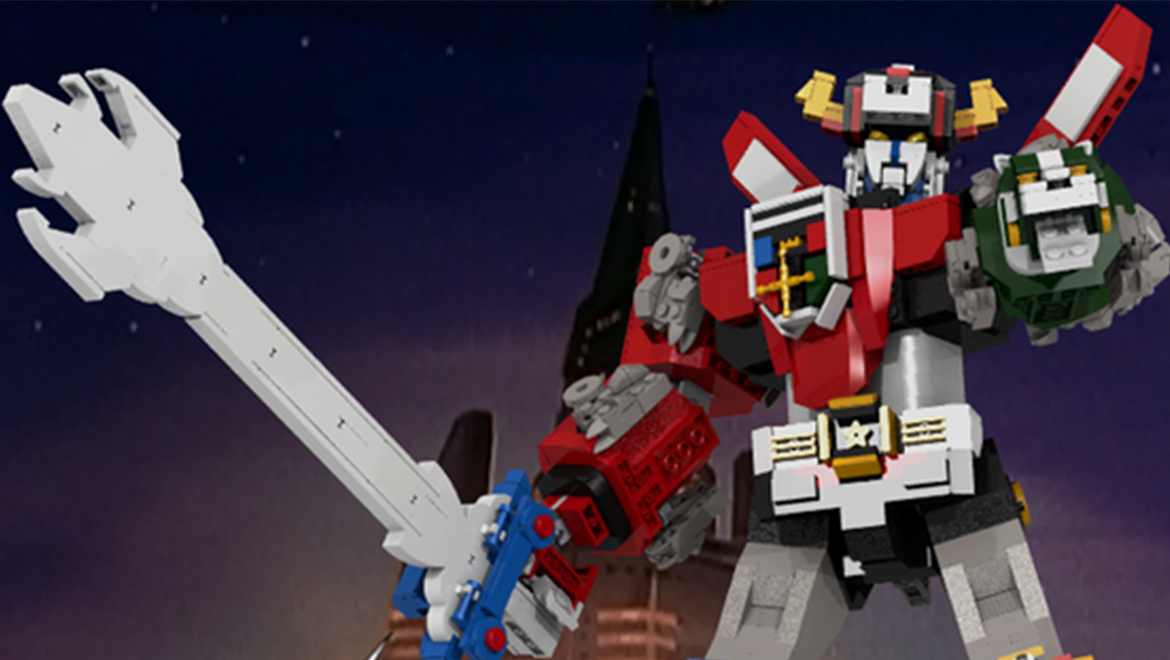 This LEGO Voltron Ideas project needs to get made!  Geek 