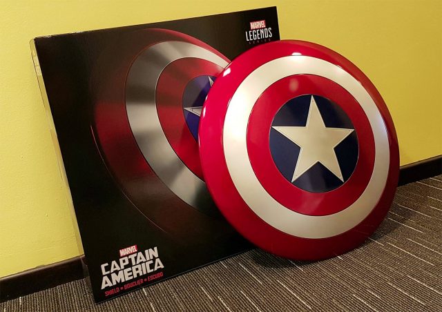 Marvel legends captain america best sale shield metal