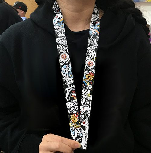 STGCC x tokidoki lanyard (comes with the VIP package)