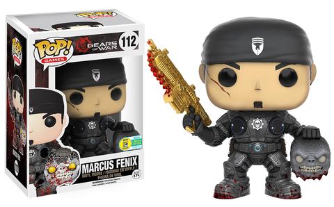 Pop! Games: Gears of War - Marcus Fenix with Head (Golden Lancer variant)