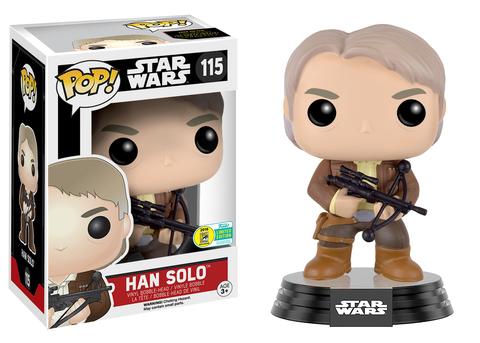 Pop! Star Wars: The Force Awakens - Han Solo with Chewie Bowcaster