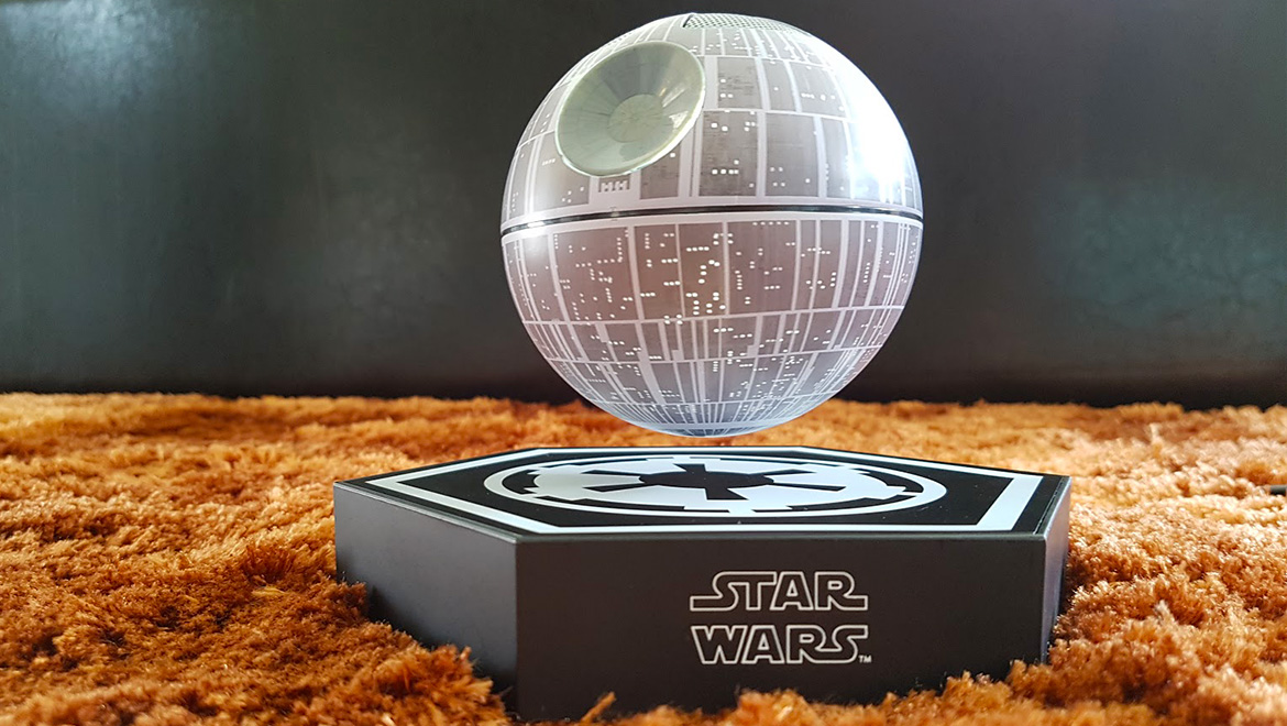 death star magnetic levitating speaker