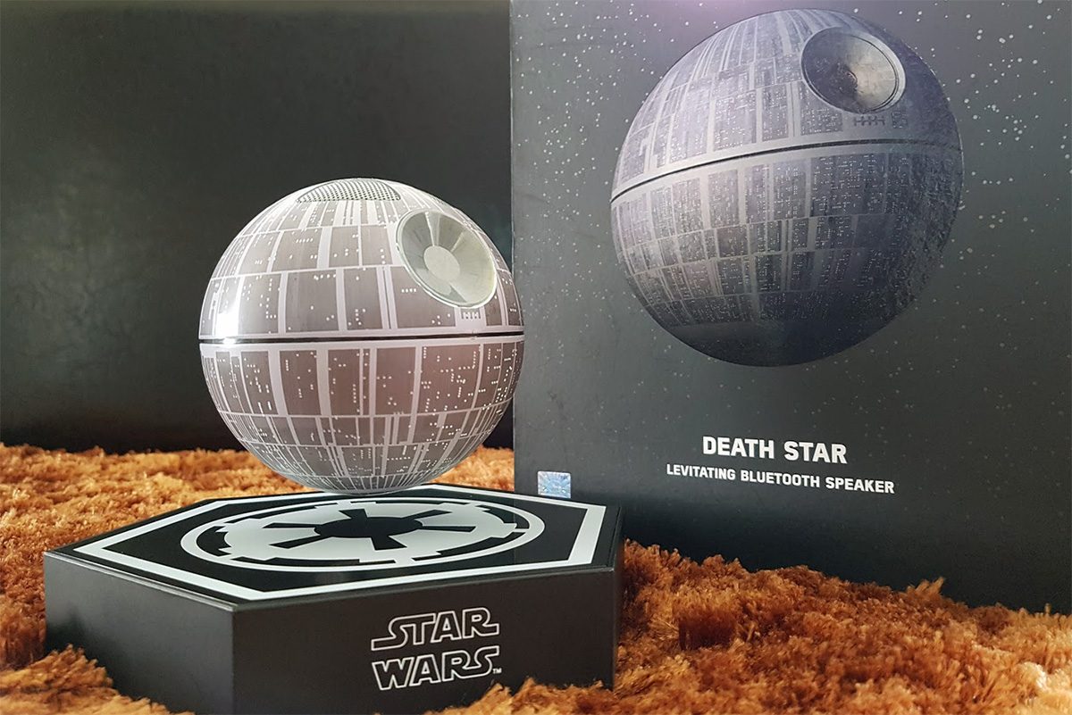 star wars floating death star speaker