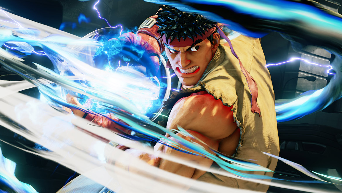 hadouken street fighter wallpaper