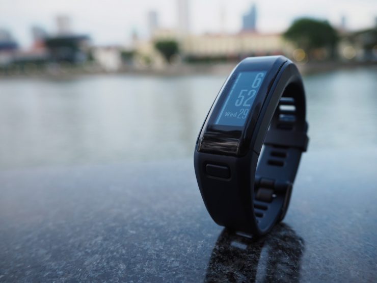 garmin vivosmart hr ez link review