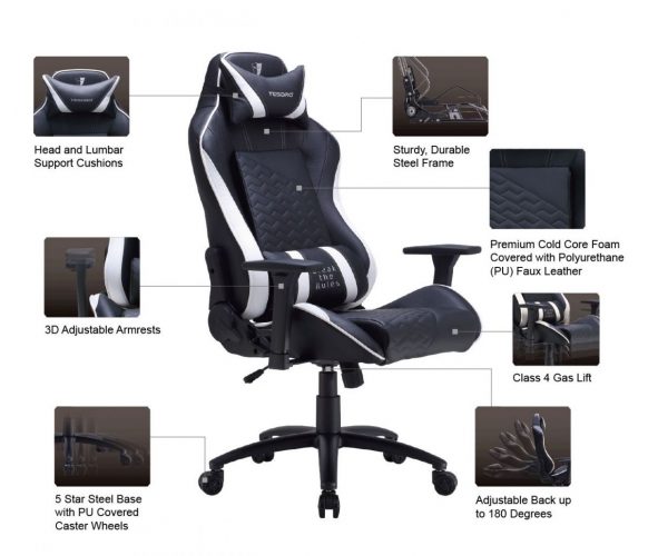 Geek Review: Tesoro Zone Balance Gaming Chair | Geek Culture