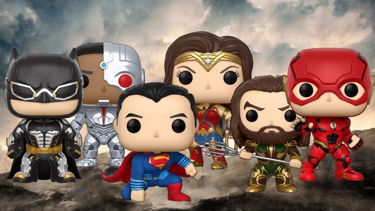 justice league pop vinyls