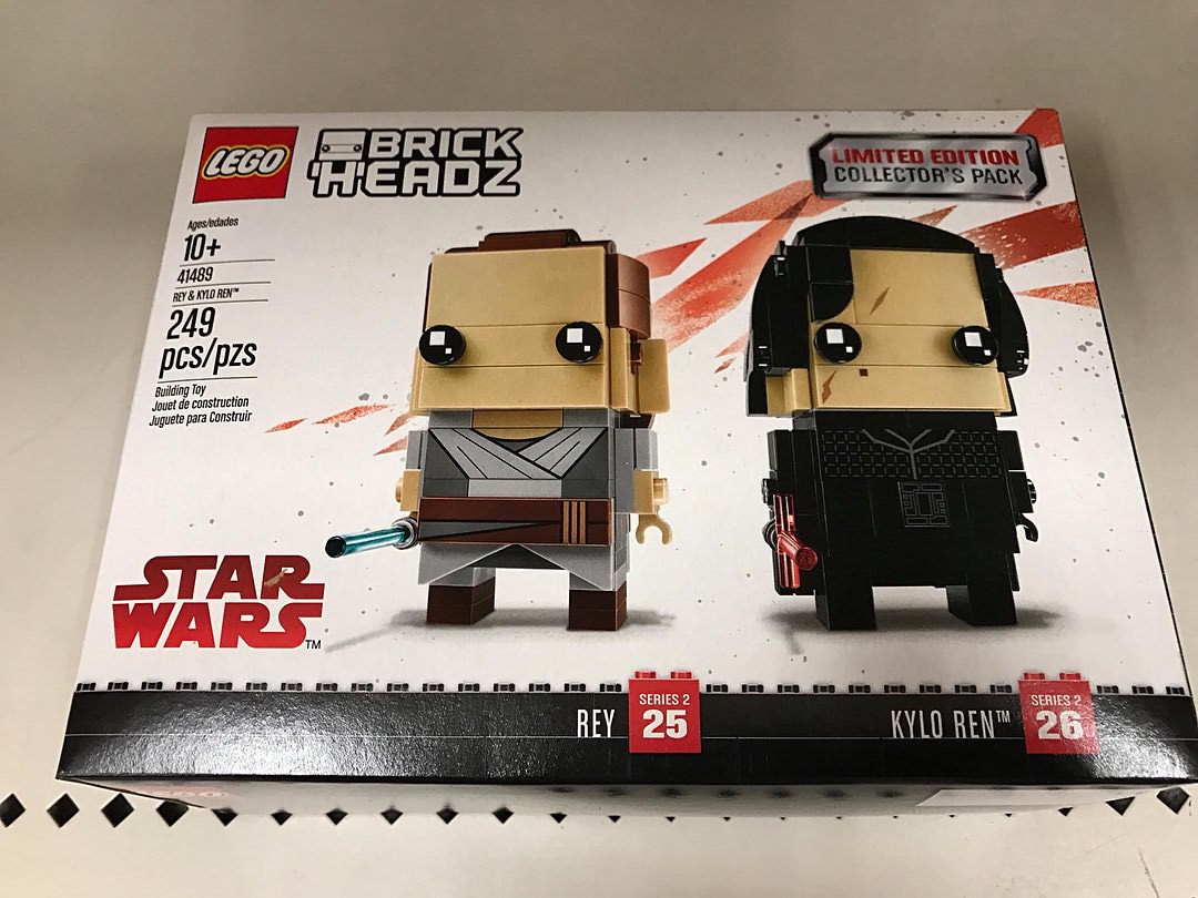 Leaked Star LEGO The Last Jedi Kylo Rey Brickheadz 2-Pack! | Geek Culture