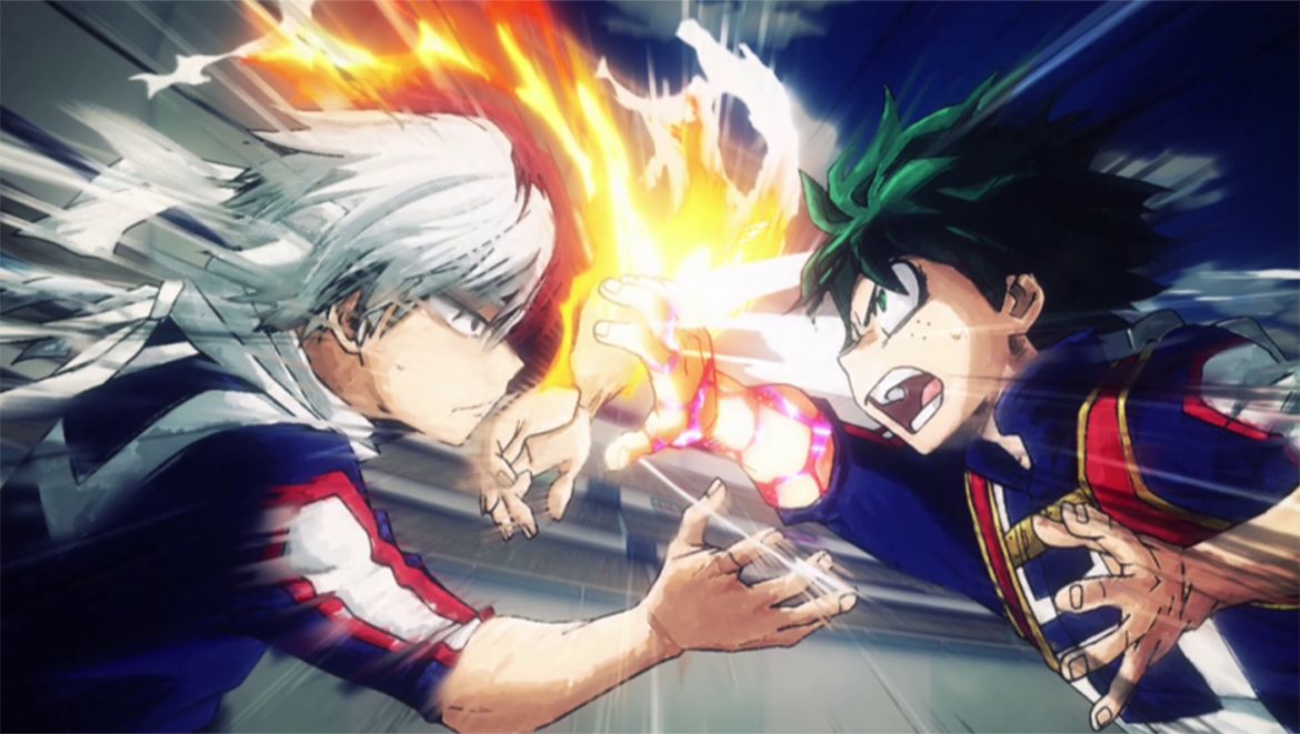 My Hero Academia 3 em Abril de 2018