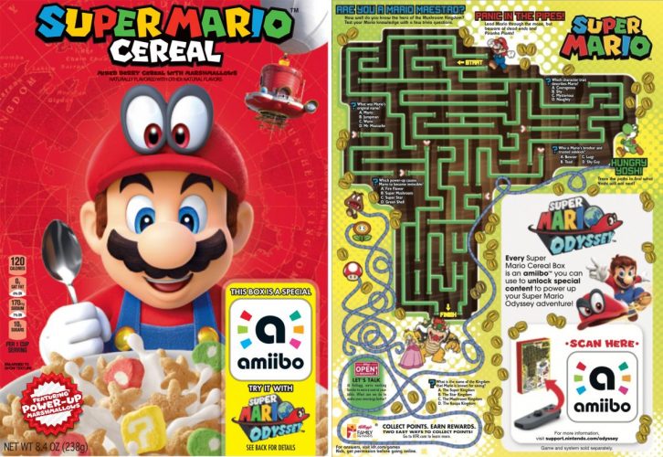 super mario odyssey cereal amazon