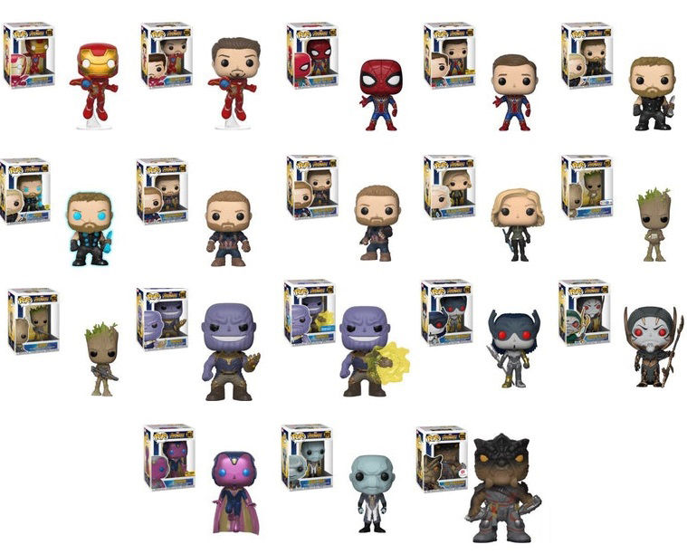 Thor infinity war glow best sale in the dark pop