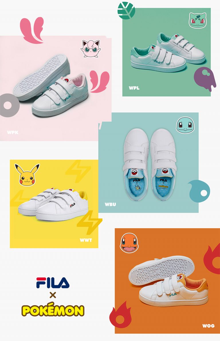 fila pokemon sneakers