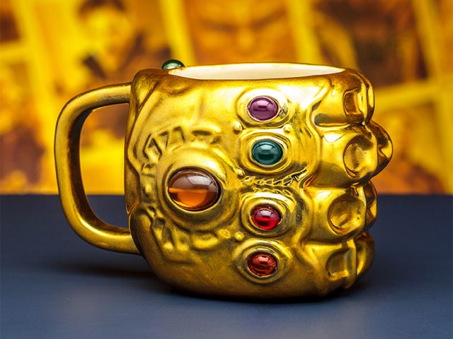 thanos hand mug