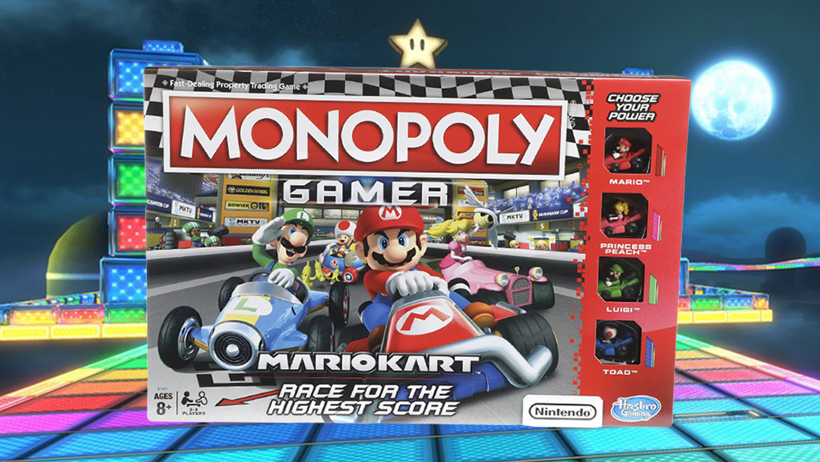 Monopoly Gamer: Mario Kart Power Pack – Bowser, Board Game