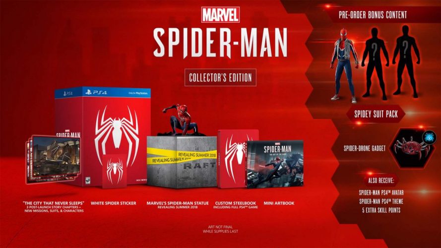 Marvel's Spider-Man Opens Pre-Orders With Potential Spidey PS4 Pro ...