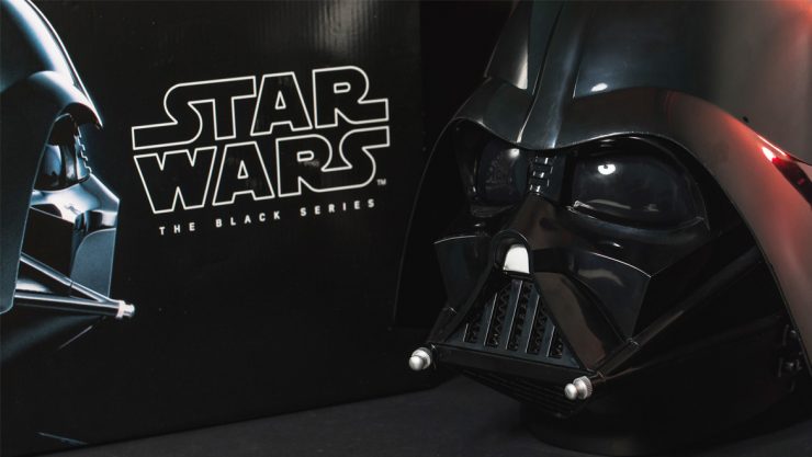 darth vader black series helmet display stand