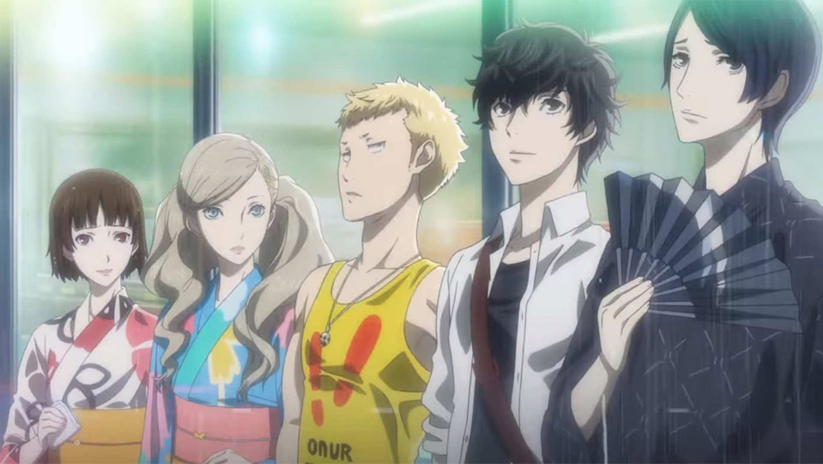 Persona5 The Animation  UK Bluray release details  All the Anime