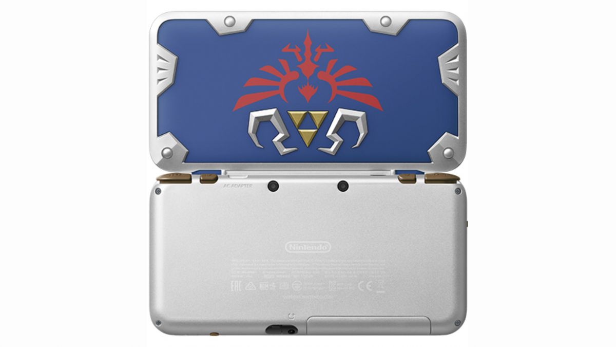 Derved flaske i morgen The Hylian Shield Edition Zelda-themed New 2DS XL Is Coming In July | Geek  Culture
