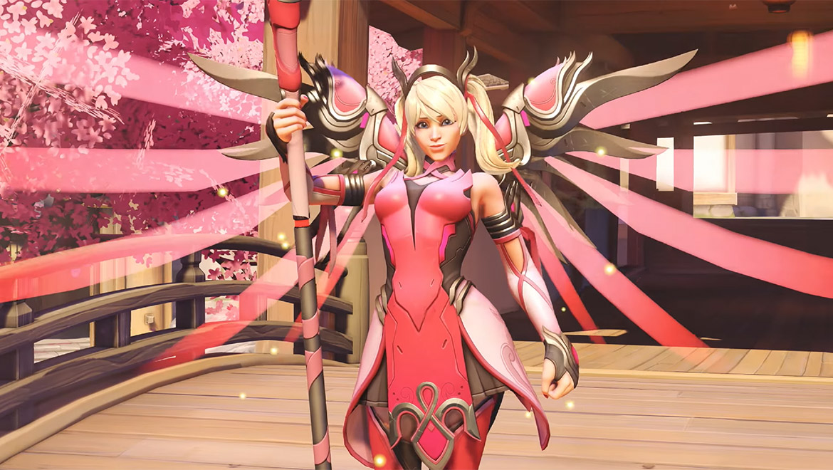 Overwatch Offers Special Pink Mercy Skin In Support Of Charity Geek