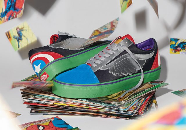 Vans avengers outlet sneakers