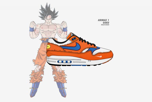 dragon ball z custom jordans