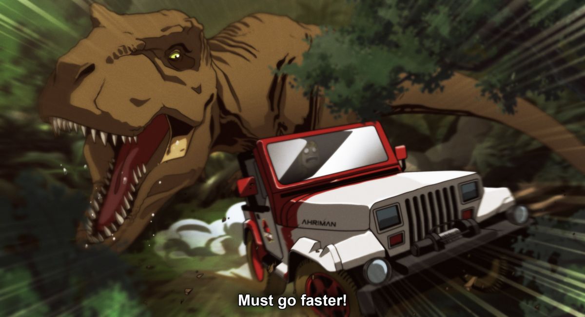 Jurassic Park as an Anime  Fan Art  Media Chomp