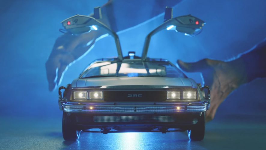 The Back to the Future 1:8 Scale Replica DeLorean Is Launching in ...