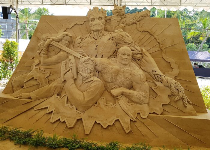 Marvel At 15 Superhero Sand Sculptures At The Sentosa Sandsation ...