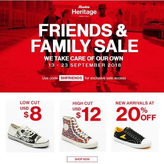 Bata store sale 2018