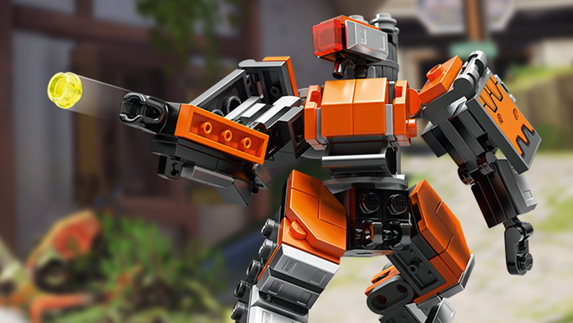 Sæt ud arm edderkop Blizzard's Overwatch Gets An Official LEGO Bastion! | Geek Culture