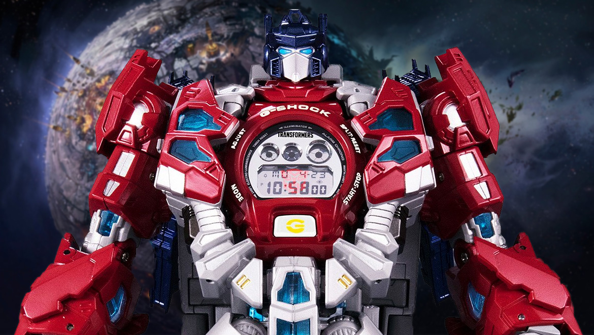 Casio G-Shock x Transformers Optimus Prime Watch Rolls Out In