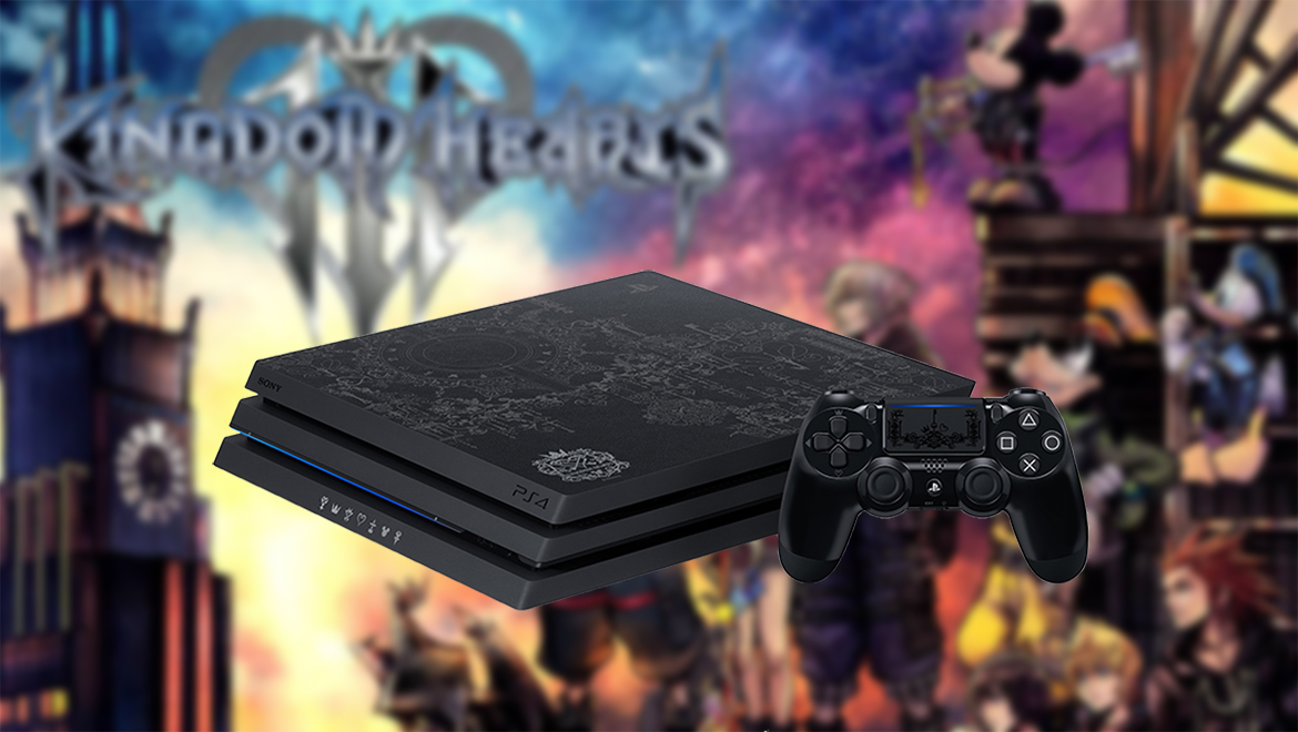 Limited Edition Kingdom Hearts III PS4 Pro Places Release In January 2019