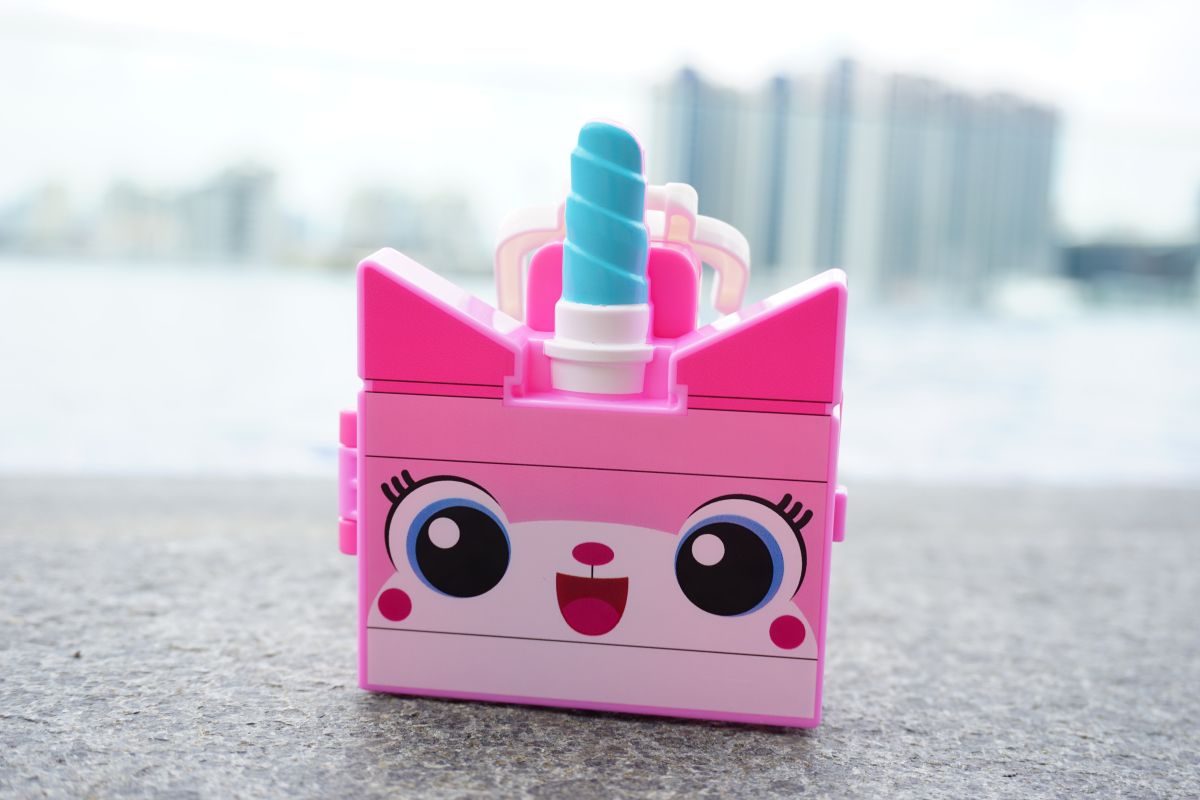 McDonalds Happy Meal Toy The Lego Movie Second Part #7 Pink Unikitty Lego Land 