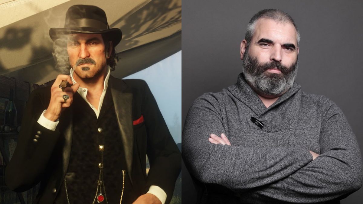 The Voice Actor for Arthur Morgan has the looks of a GTA character. :  r/reddeadredemption