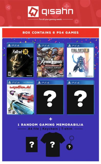 mystery ps4 games box